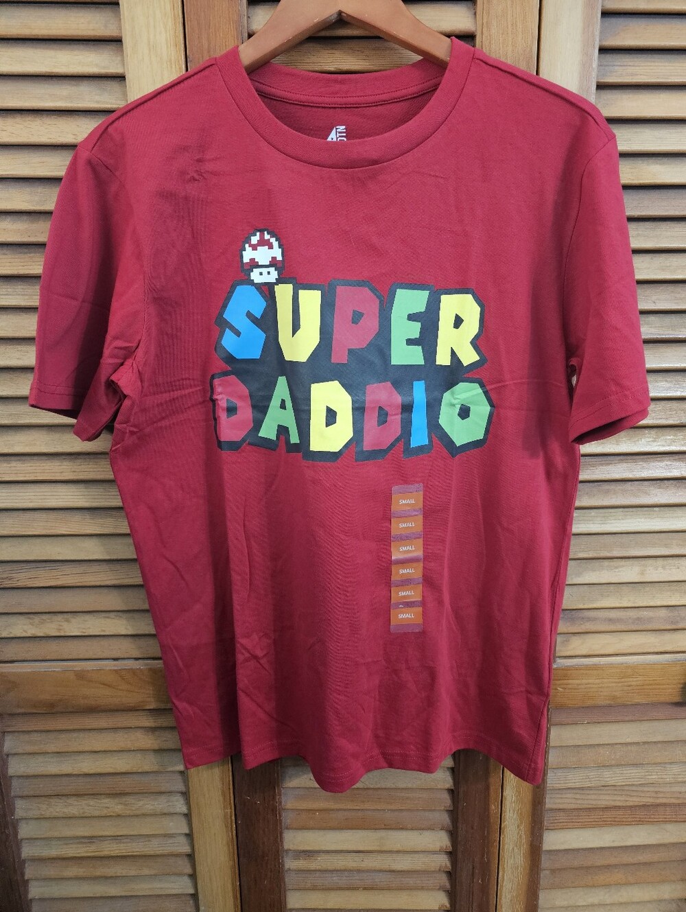 NEW American Dream Team Network Super Daddio Graphic T-Shirt – Size Small